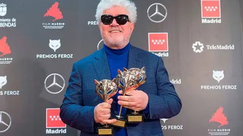 Pedro Almod&oacute;var en los Premios Feroz