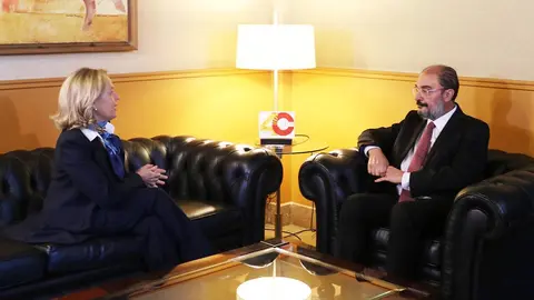 Calvi&ntilde;o ha visitado este mi&eacute;rcoles la Comunidad para mantener varias reuniones con el presidente Lamb&aacute;n y representantes de CEOE y C&aacute;mara de Comercio