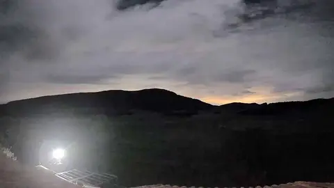 Paisaje al atardecer