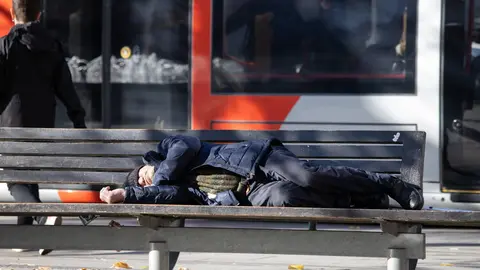 Hasta 128 personas viven en la calle en Zaragoza, seg&uacute;n el &uacute;ltimo recuento de Cruz Roja