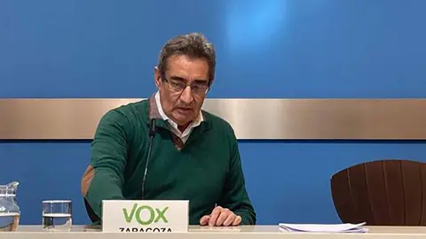 Julio Calvo, portavoz de Vox