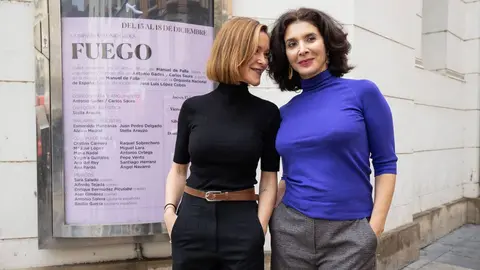 Imagen de Eugenia Eiriz y Mar&iacute;a Esteve, de la Fundaci&oacute;n Antonio Gades