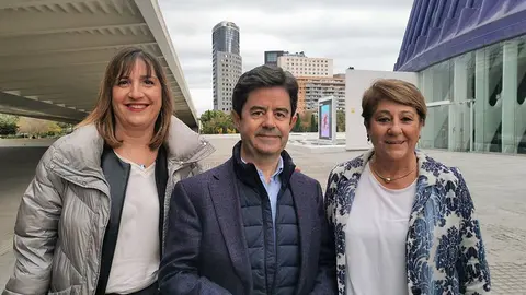 Lola Ranera, Luis Felipe y Rosa L&oacute;pez Juder&iacute;as