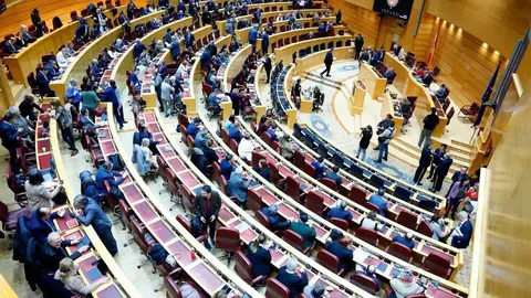 La sesi&oacute;n comenz&oacute; con la exposici&oacute;n de los vetos a la iniciativa parlamentaria de PSOE y Unidas Podemos