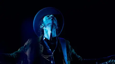 FOTO LAURA TRIVES Imagen de Leiva en el Vive Latino
