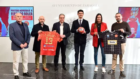Presentaci&oacute;n del partido ben&eacute;fico en homenaje a Fernando Bolea