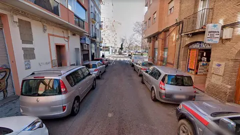 Foto de Google Maps de la Calle Belchite de Zaragoza