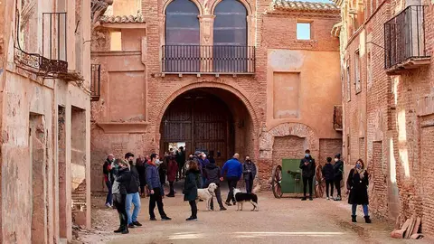 visita guiada en el Pueblo Viejo de Belchite