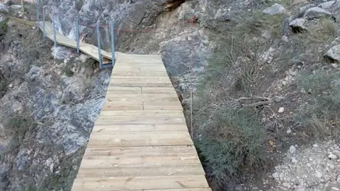 Pasarelas de Aliaga