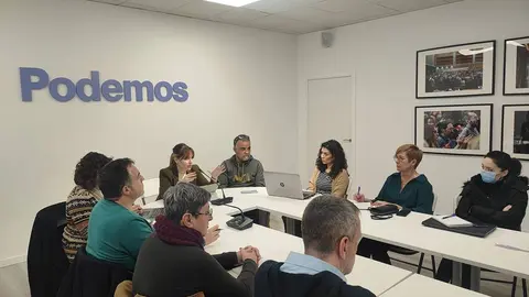 Reuni&oacute;n de Podemos Arag&oacute;n