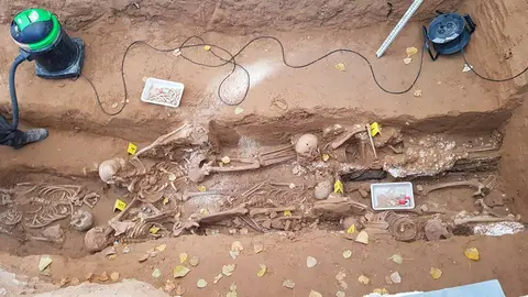 En 1936 varias personas fueron asesinadas y enterradas en el cementerio viejo de Rivas