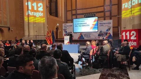 En este acto de conmemoraci&oacute;n se ha destacado la implicaci&oacute;n ciudadana en las actuaciones de emergencia y tambi&eacute;n se ha reconocido a otras entidades como Infoar o a los informativos de Arag&oacute;n TV