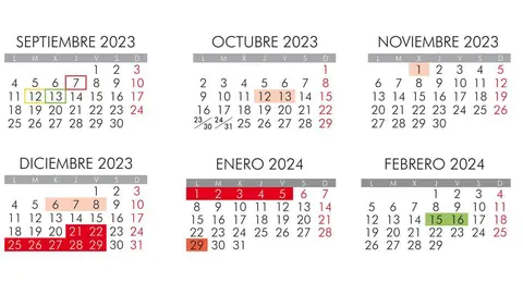 calendario escolar
