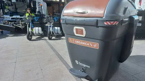 Contenedor materia org&aacute;nica