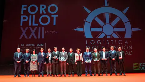 Foto de familia de los premios Pilot 2023