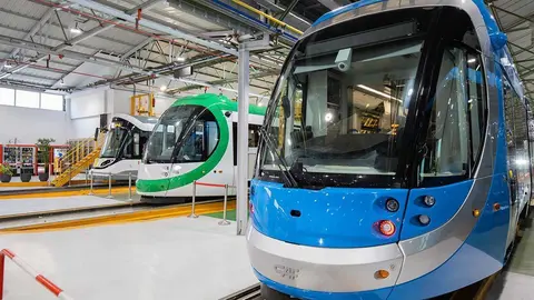 Tranv&iacute;as y metros CAF