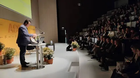 El presidente de la FAMCP, durante su intervenci&oacute;n