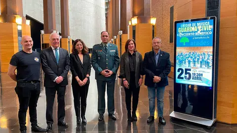 La Guardia Civil ofrecer&aacute; un concierto en beneficio de Atades el pr&oacute;ximo 25 de abril en el Auditorio de Zaragoza