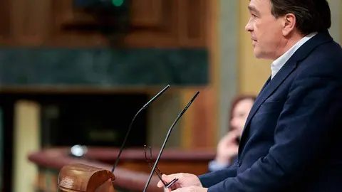 Guitarte, pese a las reconocidas diferencias con S&aacute;nchez, ha votado en contra de la moci&oacute;n | Foto: Congreso de los Diputados