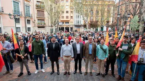 Jorge Buxad&eacute; con Julio Calvo y Nolasco en Zaragoza