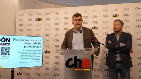 "Arag&oacute;n por bandera" ha sido presentada este martes en la sede de Chunta en Zaragoza