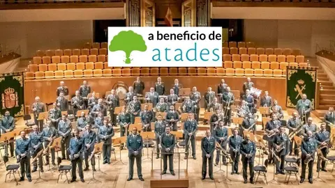 Unidad de m&uacute;sica de la Guardia Civil