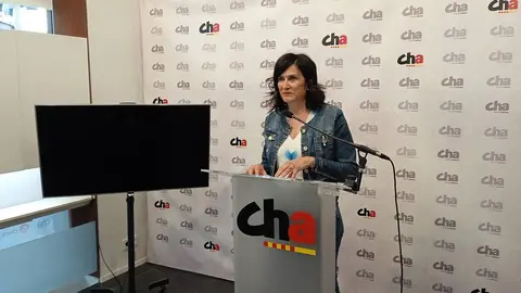 La secretaria general, Isabel Lasobras, ha explicado la segunda campa&ntilde;a de microcr&eacute;ditos que lanza el partido