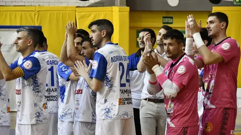 el equipo dirigido por Jorge Palos no conoce la derrota desde la jornada 21 cuando cay&oacute; derrotado ante el Pe&ntilde;&iacute;scola. Fotograf&iacute;a: A.D. Sala 10.