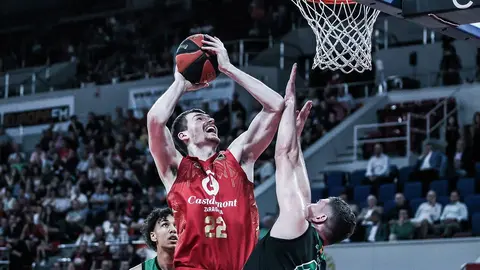 El serbio est&aacute; siendo el mejor del Casademont en los &uacute;ltimos tres choques jugados. Fotograf&iacute;a: Casademont Zaragoza.