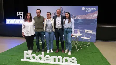Maru D&iacute;az, Fernando Rivar&eacute;s y Mar&iacute;a Goikoetxea han estado acompa&ntilde;ados de los candidatos en Cuarte