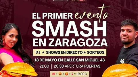 El restaurante TikTak de la calle San Miguel de Zaragoza acoge el primer evento de smashburgers