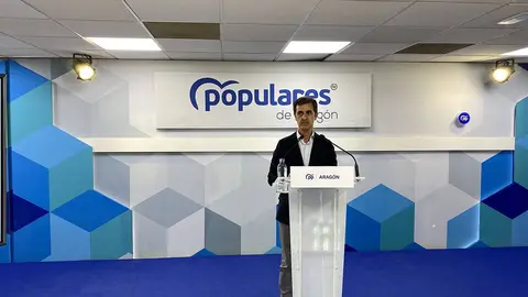 El secretario de Organizaci&oacute;n del Partido Popular aragon&eacute;s, Pedro Navarro, ha tachado de lamentables las declaraciones del PSOE