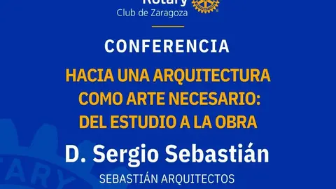 cartel conferencia Rotary