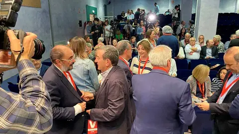 Imagen de la reuni&oacute;n del pasado 2 de junio del Comit&eacute; Regional del PSOE-Arag&oacute;n