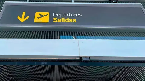 Salida aeropuert