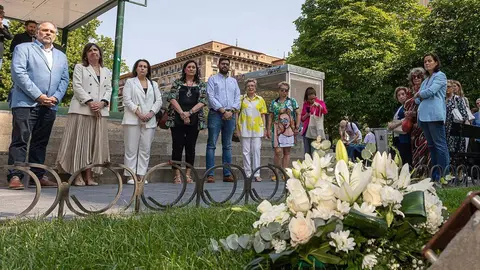 V&iacute;ctimas del Terrorismo plaza San Francisco Zaragoza