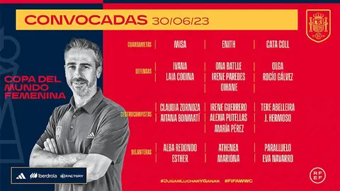 Espa&ntilde;a se encuentra encuadrada en el grupo C. Se medir&aacute; ante Costa Rica el 21 de julio, el 26 contra Zambia y el 31 de julio frente a Jap&oacute;n. Fotograf&iacute;a: RFEF.