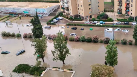 avenida Navarra tormenta granizo Zaragoza