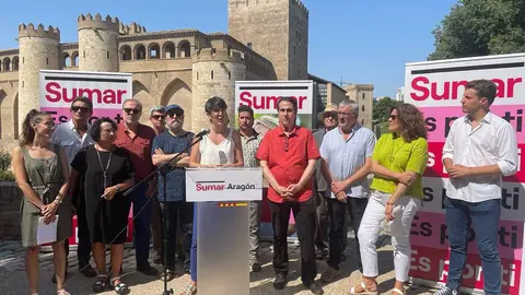 Exdiputados de las Cortes de Arag&oacute;n dan su apoyo a Sumar. 