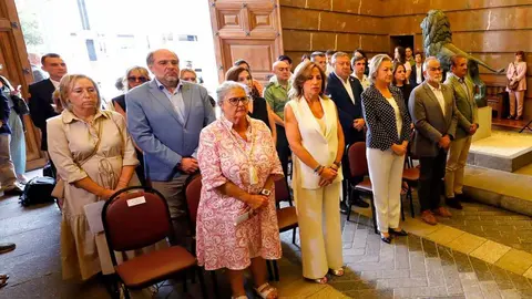 Homenaje v&iacute;ctimas Hotel Corona de Arag&oacute;n