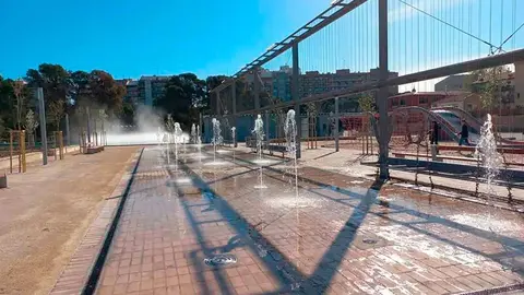 Parque Pignatelli agua