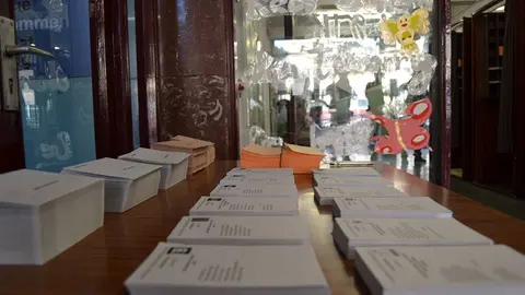 Papeletas en un colegio electoral en las anteriores elecciones