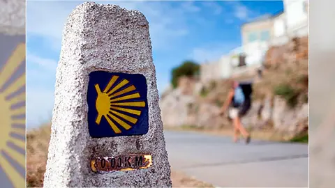Se&ntilde;alizaci&oacute;n del camino de Santiago Arag&oacute;n