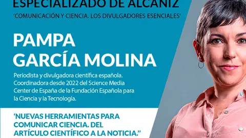 Pampa Garc&iacute;a dar&aacute; una conferencia sobre c&oacute;mo escribir noticias sobre ciencia correctamente 