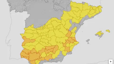 Alertas por calor este viernes en Espa&ntilde;a