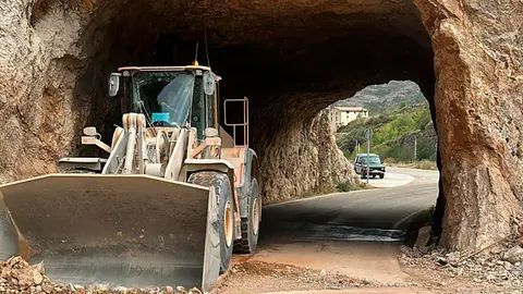 T&uacute;nel de la carretera de Beceite