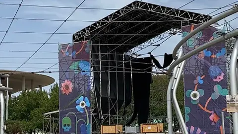 Uno de los escenarios del festival Vive Latino