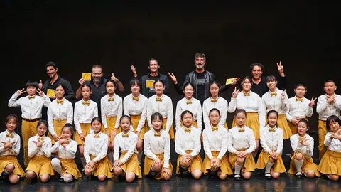 B Vocal regresa de China a Zaragoza con el estreno para las Fiestas del Pilar de "El Poder de la Voz". Foto: B Vocal