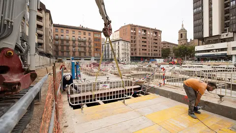 Persona trabajando en la construcci&oacute;n 
