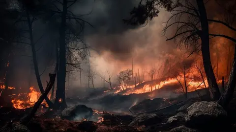 incendio forestal